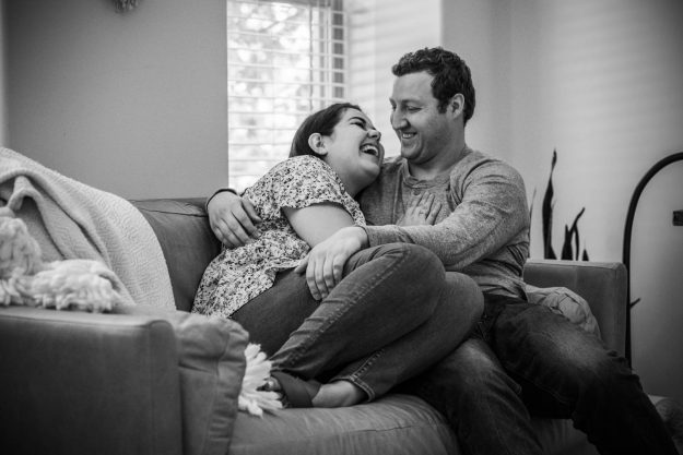 Emilee-Wright-Taylor-Brett-In-Home-Engagement-Photo